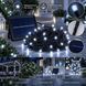 Гірлянда на сонячній панелі 18 м, 300 LED, холодний білий, чорний провід, 2 режими LED300-SP-W фото 4